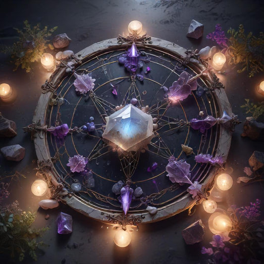 From Ancient Traditions to Modern Magic: The History and Evolution of Crystal Grids ๐๐ฎ #CrystalGridMagic #AncientToModern