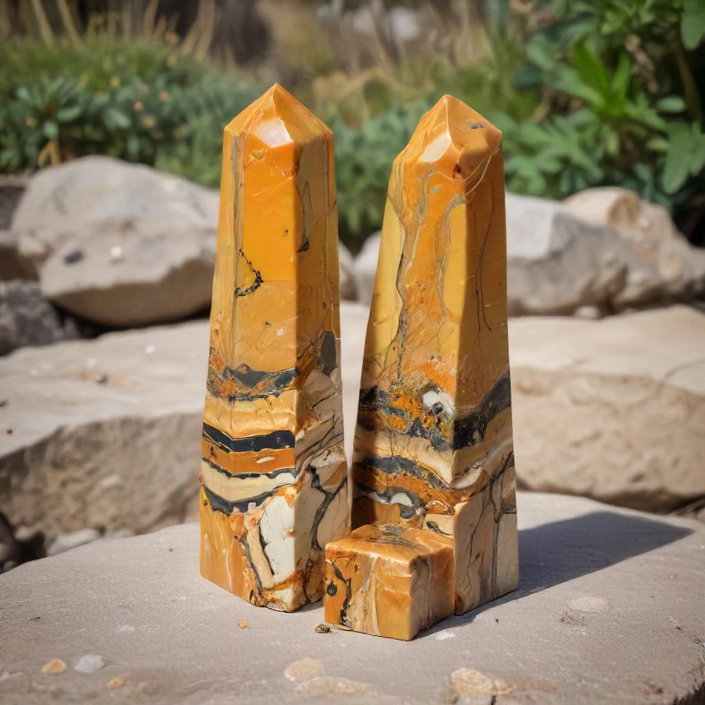 Bumblebee Jasper Jasper Towers Bumblebee Jasper Healing Bumblebee Jasper Meditation Natural Bumblebee Jasper