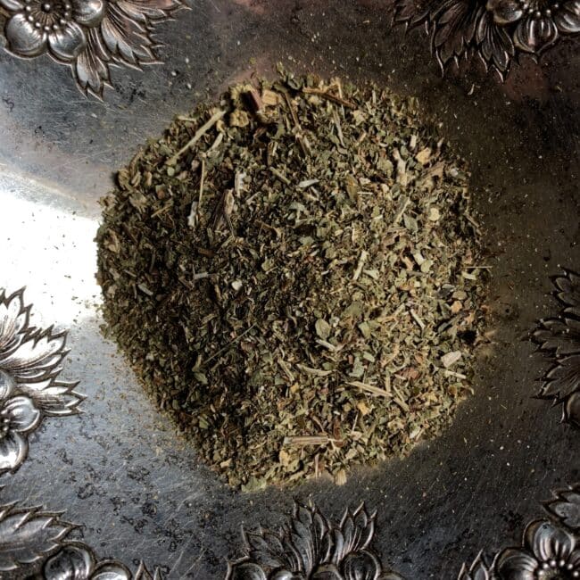 Feverfew leaf c/s org