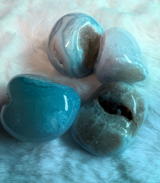 Blue Lace Agate Tumbles
