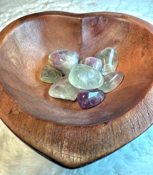 Fluorite Tumbles