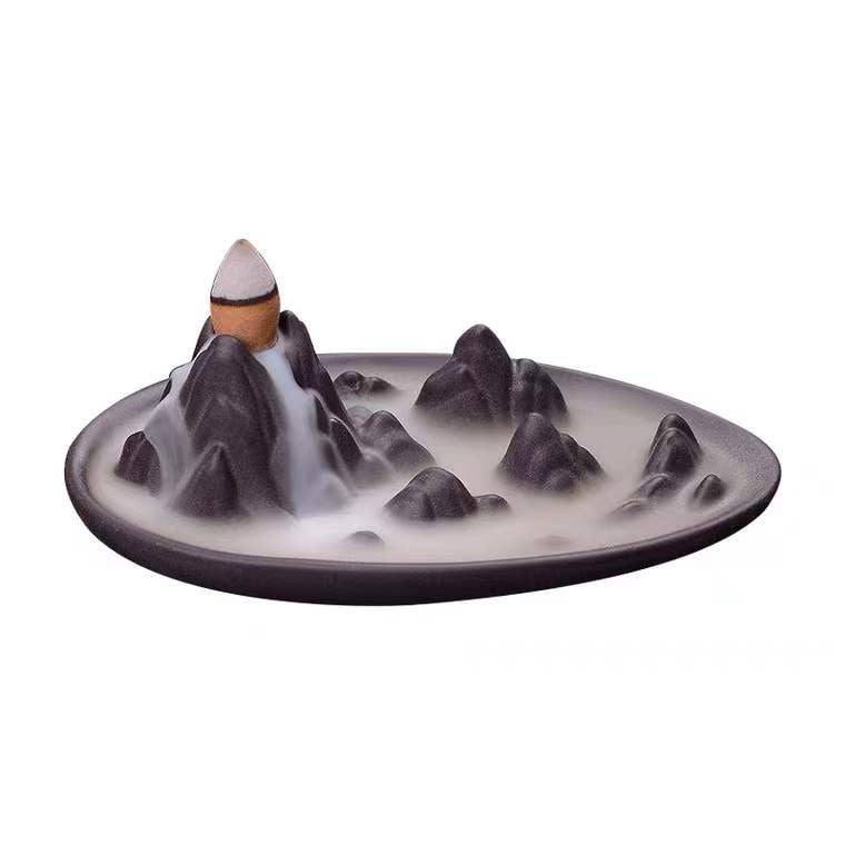 MOUNTAIN PEAK CERAMIC BACKFLOW BURNER - Dear Universe