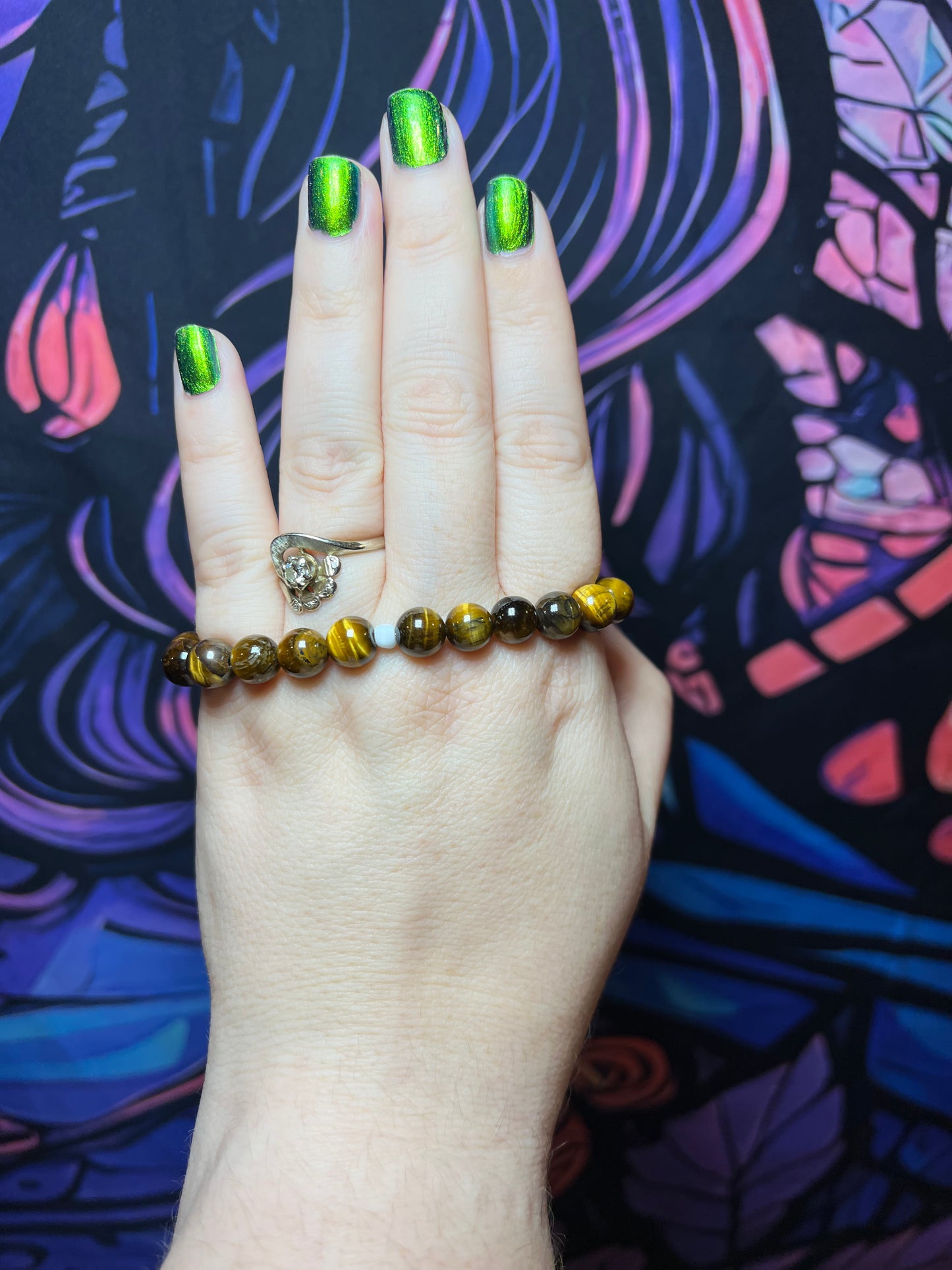 Tigers Eye Bracelet 8mm