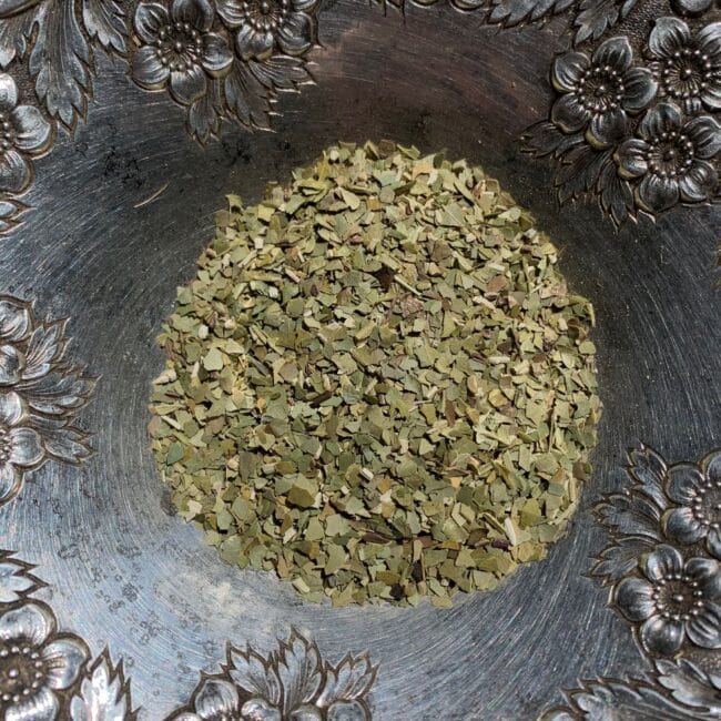Yerba Mate Leaf, Cut & Sifted