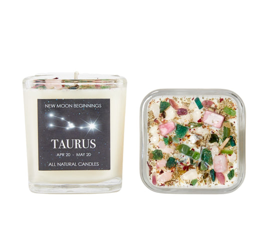 Taurus Candle