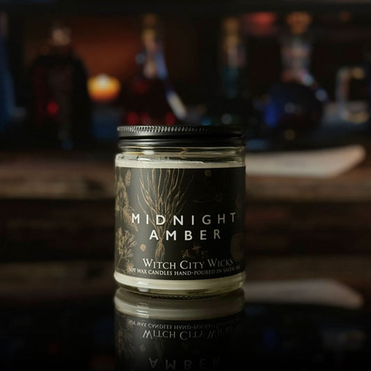 Midnight Amber Candle