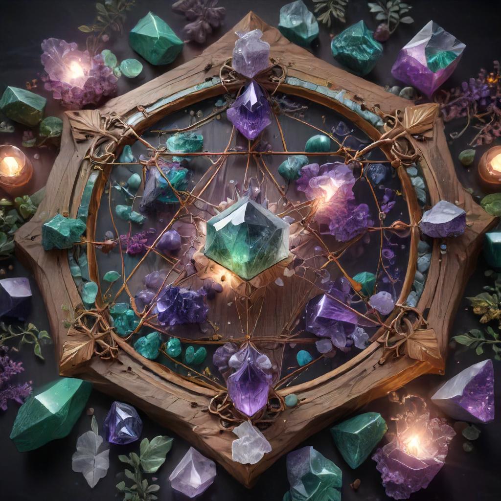 Unlocking the Power of Crystal Grids: A Beginner's Guide to Manifestation 🌟🔮