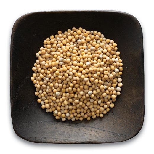 Mustard Seed, Yellow, Whole
