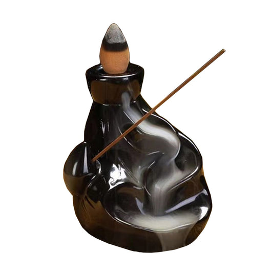 Riverway Ceramic Backflow Cone & Stick Burner