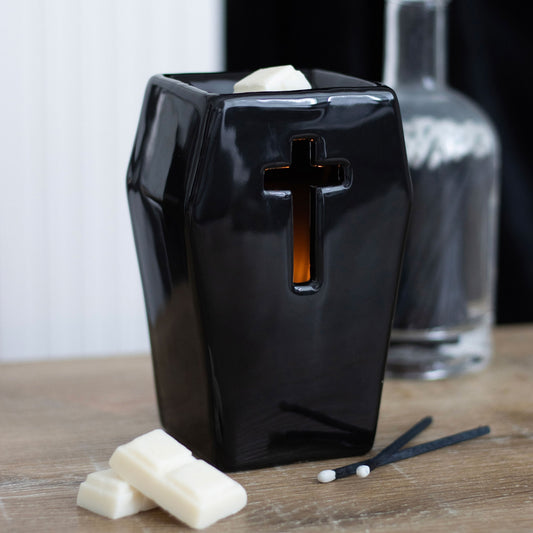 Gothic Coffin Oil Burner