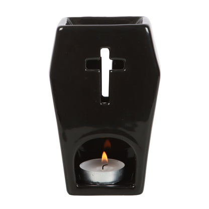 Gothic Coffin Oil Burner