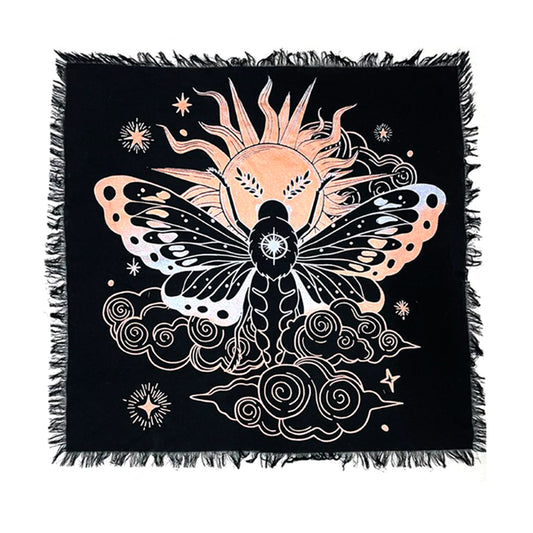 The Moth 18x18 Altar Cloth Tapestry