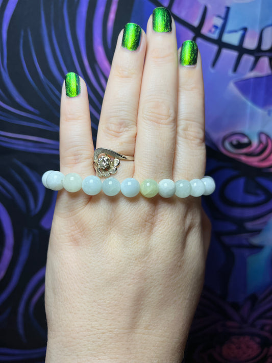 Aquamarine Bracelet 8mm