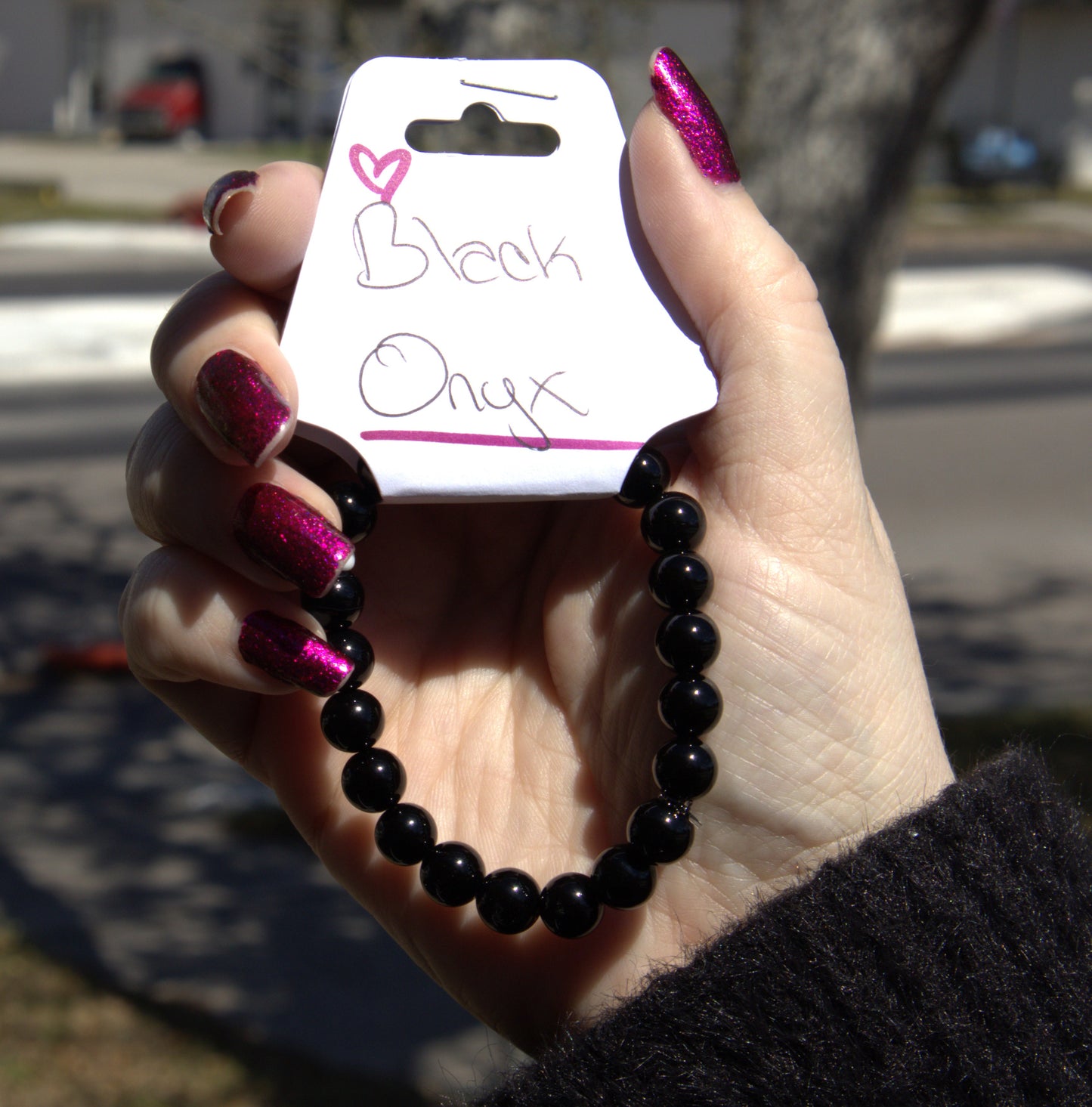 Black Onyx Bracelet 8mm