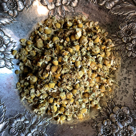 German Chamomile Flowers, Whole