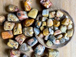 Crazy Lace Agate Tumble - Dear Universe