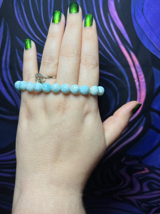 Hemimorphite Bracelet 8mm