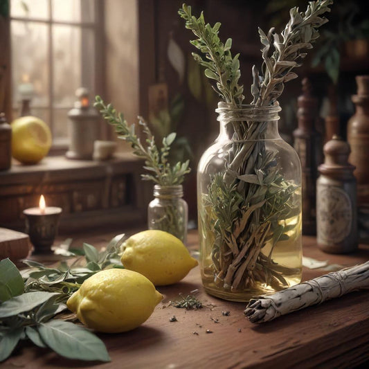 Lemongrass With White Sage - Dear Universe