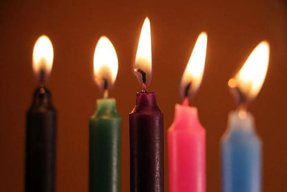 1/4 inch ritual candles Daily ritual candle uses Small ritual candles Spiritual practice candles Meditation candle essentials