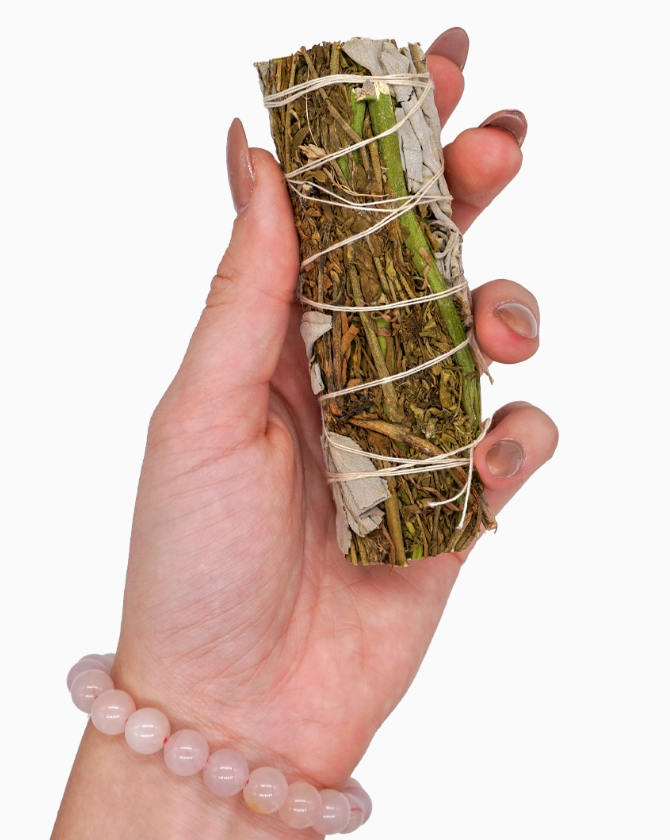 Rue With White Sage