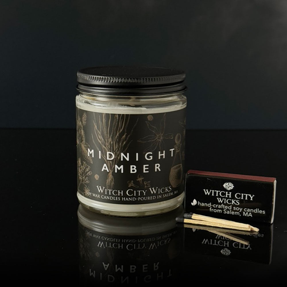 Midnight Amber Candle