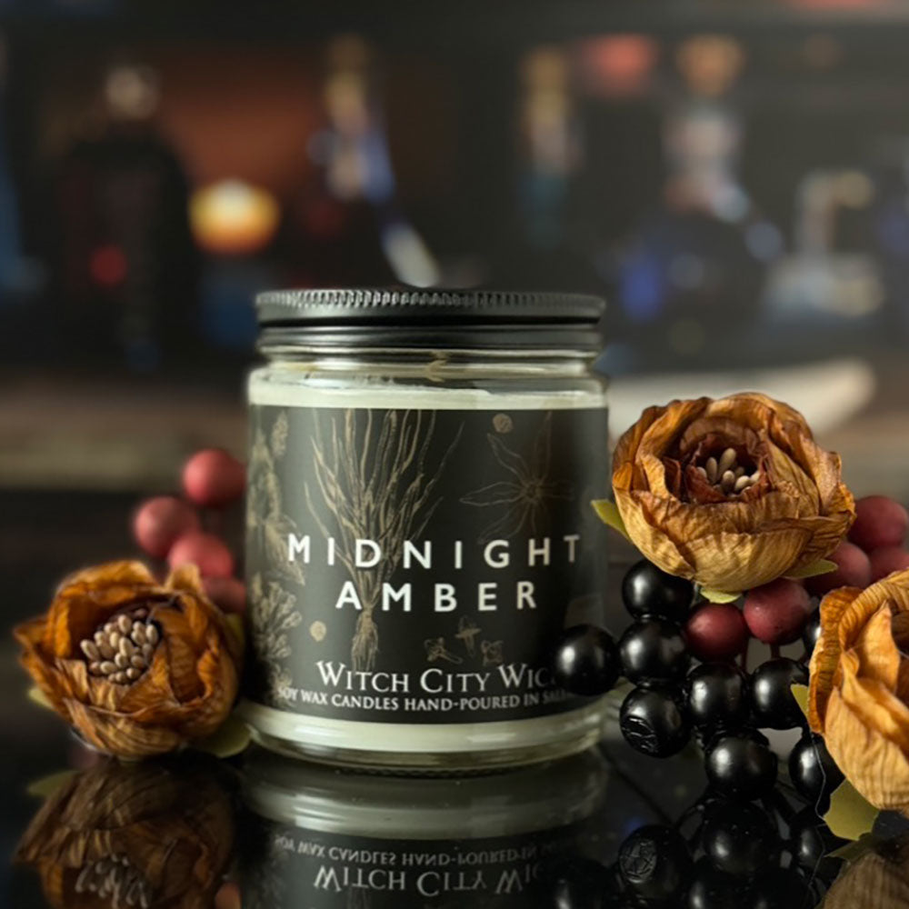 Midnight Amber Candle