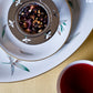 Organic black currant tisane Fruity black currant tea Caffeine-free black currant tisane Antioxidant-rich black currant tea Black currant herbal tea