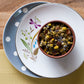 Organic Chamomile Lavender tea in a cup Chamomile flowers and lavender petals Steaming cup of chamomile lavender tea Organic Chamomile Lavender Herbal Tea packaging