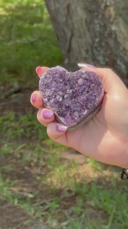 Amethyst Hearts