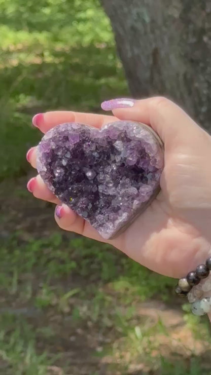 Amethyst Hearts