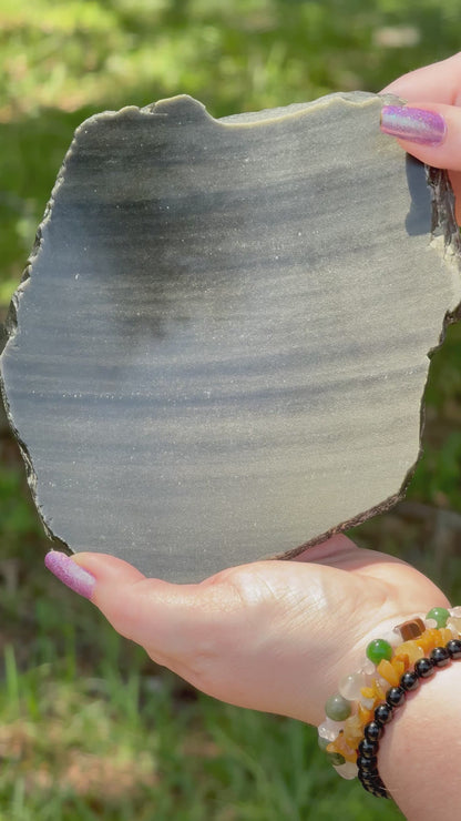 Golden Obsidian Slab