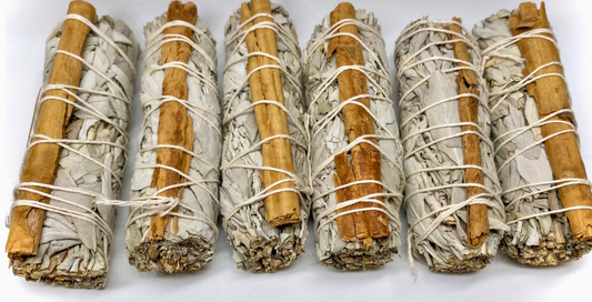 Cinnamon with White Sage Bundle